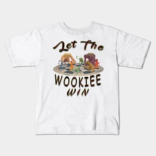 Let The Wookiee Win Kids T-Shirt